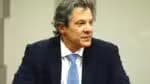 Min. Fernando Haddad durante audiência na Comissão Mista de Medida Provisória sobre o IOF, no Senado Federal.  | Sérgio Lima/Poder360 - 12.ago2025