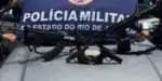 Confronto com PM resulta em quatro mortos, um detido e fuzis apreendidos