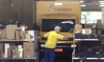 Correios homem trabalho