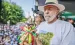 Presidente da República, Luiz Inácio Lula da Silva, participa da procissão do Círio de Nazaré. Belém - PA.