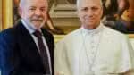 Lula e papa Leão 14