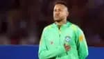 Neymar antes do jogo entre Brasil e Uruguai
